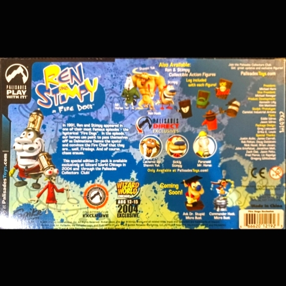 Ren and Stimpy - Fire Dogs - New In Box - Picture 2 of 4